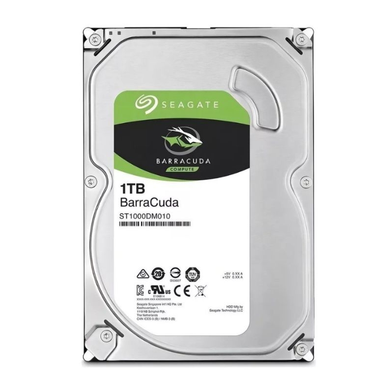 HD 1TB - PC - SATA - Desktop - CPU e DVR - Retirado de Máquina