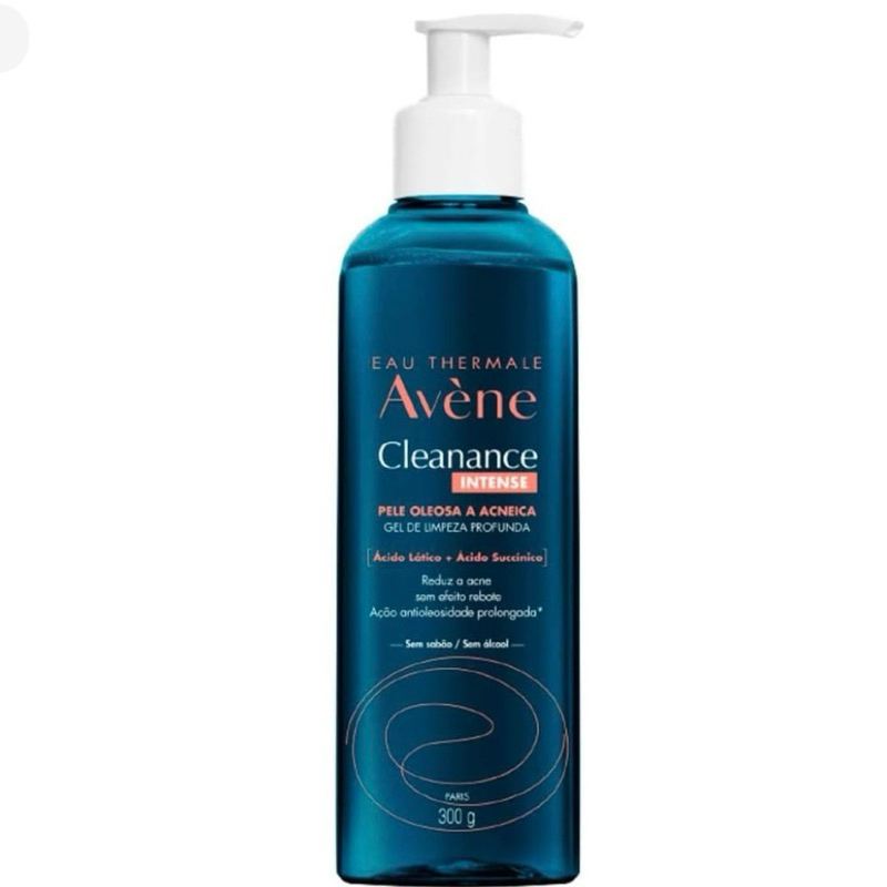 Sabonete facial Avène Cleanance Intense 300g para pele oleosa e acneica ...