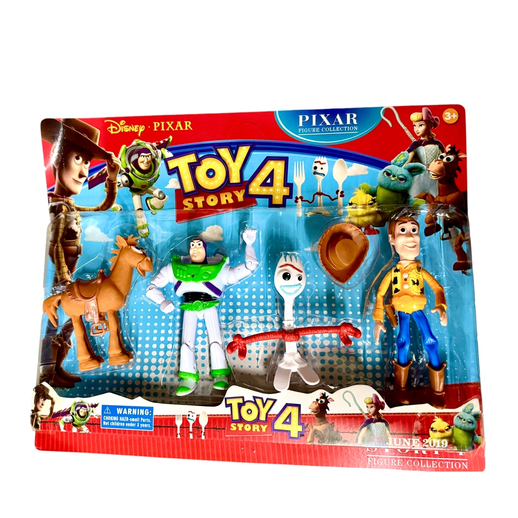 Bonecos Toy Story 4 Bala no Alvo Buzzlightyear Woody Garfinho ...
