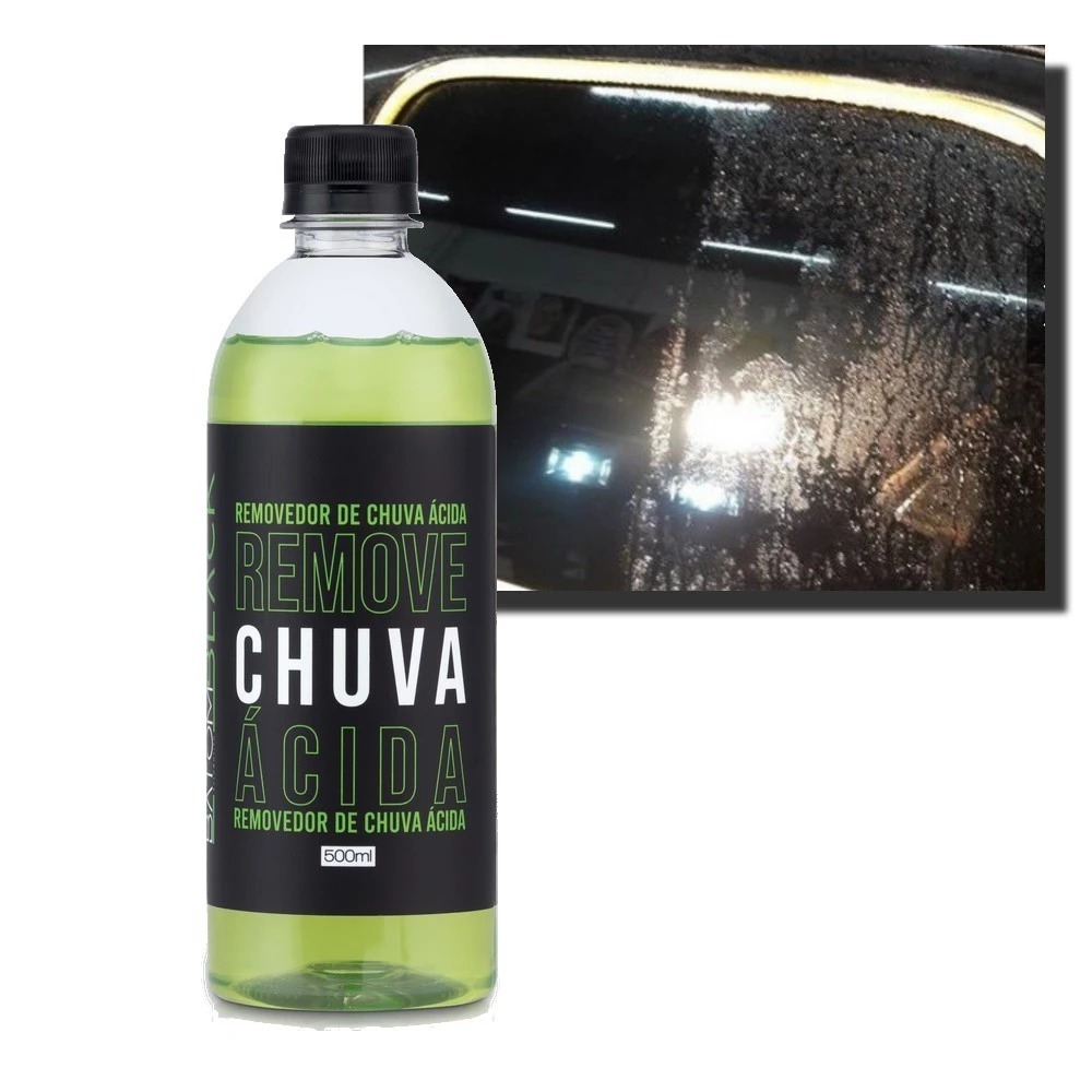 Removedor De Chuva Ácida - Restaurador Novo Tira Manchas Vidro - Batom Black