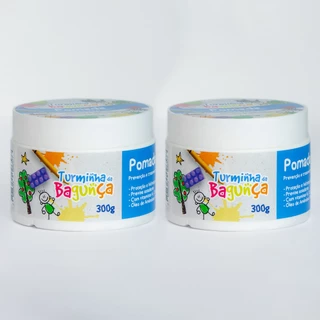 Kit 02 Potes Pomadas Prevenção e Tratamento de Assaduras TURMINHA DA BAGUNÇA 300g em Oferta na Shopee