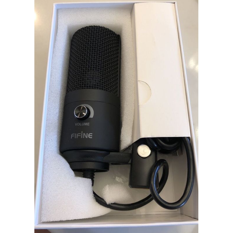 Microfone Fifine Condensador USB para Streaming e Gravação