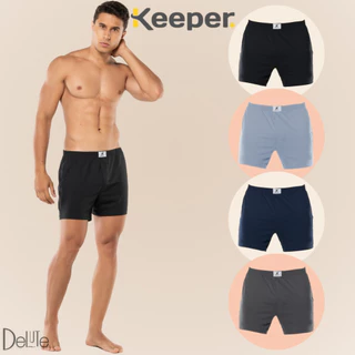 Kit 3 Cueca Samba Canção Masculina 100% Algodão Adulto Keeper Confortável com Abertura Frontal Lisa em Oferta na Shopee