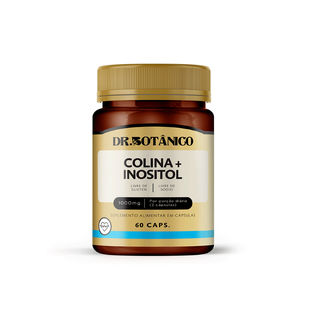 COLINA + INOSITOL 1000MG 60CAPS DR. BOTÂNICO