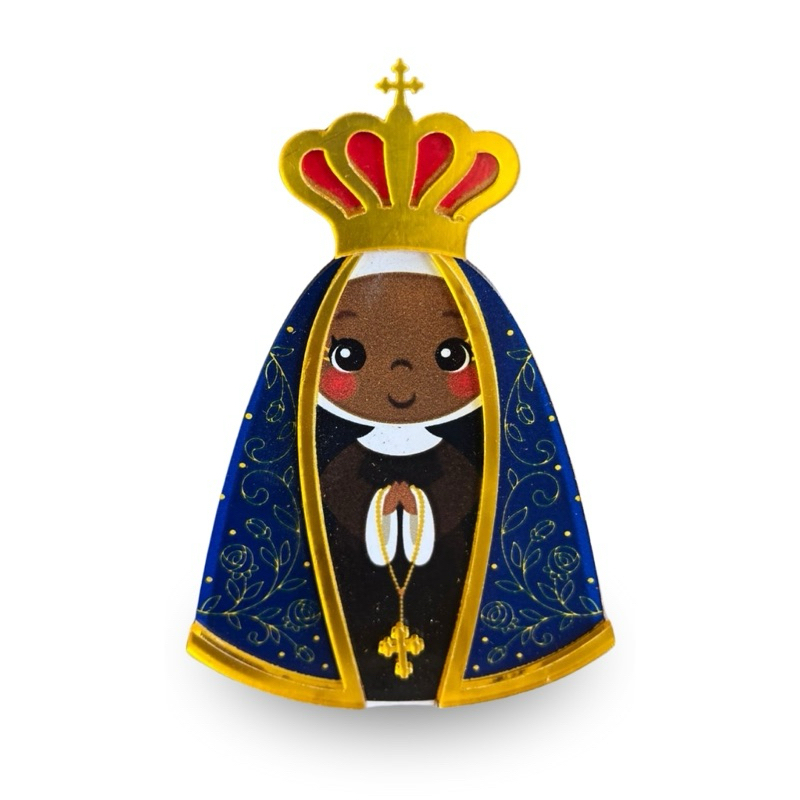 Imagem Infantil Religiosa Nossa Senhora Aparecida baby Devotos Mirins ...