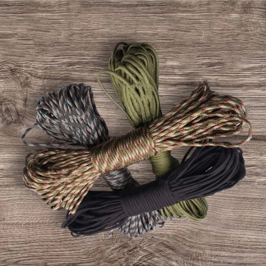 Corda Paracord In Nylon 5 Mm - 100 Metri Bianca, Resistente E Versatile - Foto 4