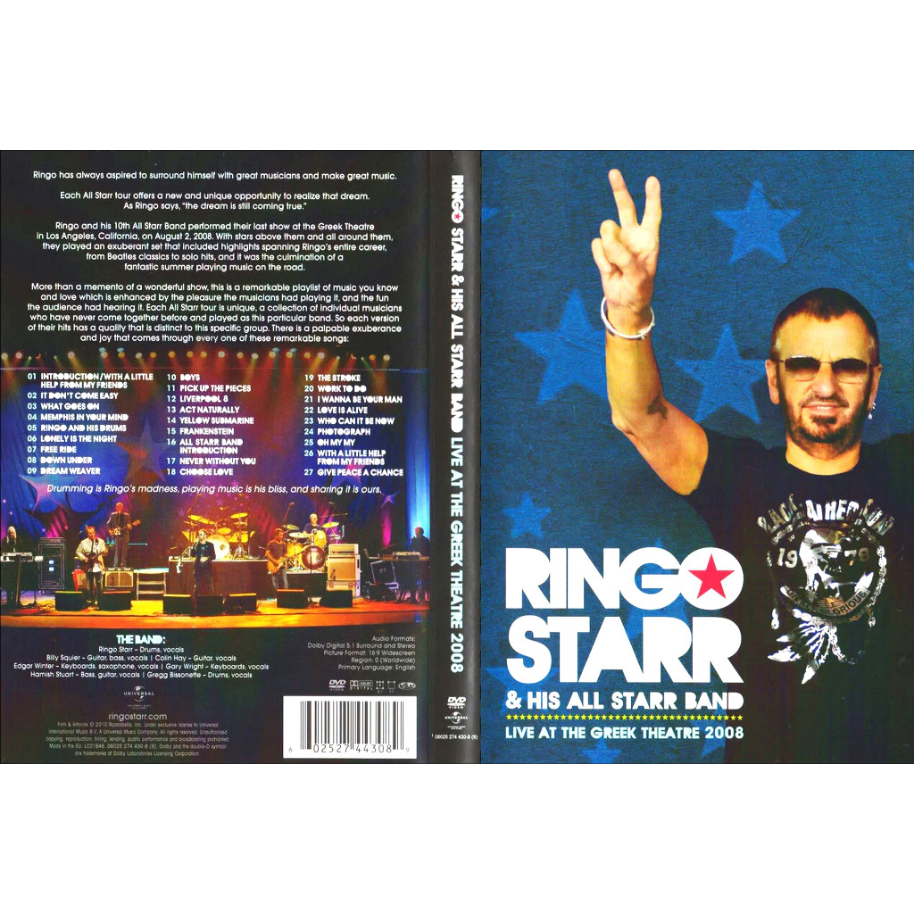 Ringo Starr & His All Starr Band - Live at the Greek Theatre 2008