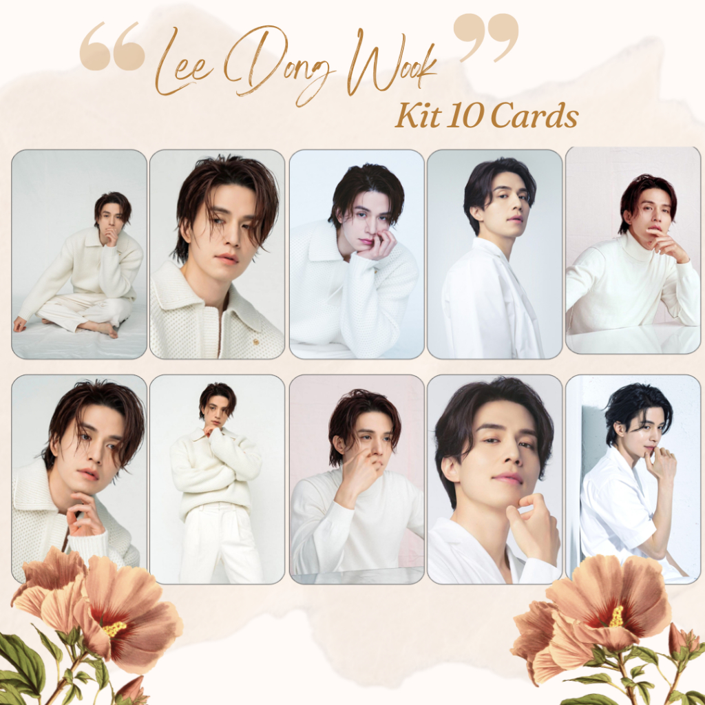 OPPA LEE DONG WOOK - 10 CARDS, DORAMA, KDRAMA | Shopee Brasil