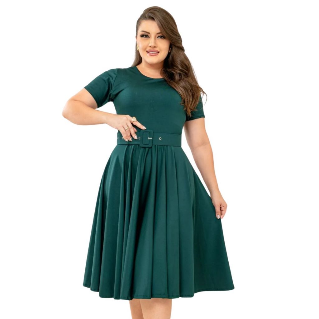 Vestido Godê Vestido Rodado Feminino Vestido Feminino Vestido Midi