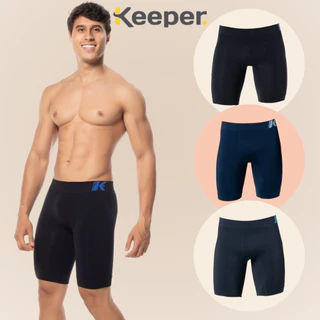 Kit 3 Bermuda Térmica Keeper Anti Assaduras Resistente sem Costura Masculina Sport Alta Performance