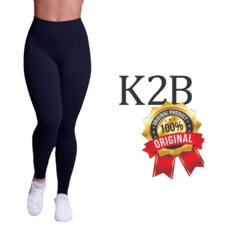 Calça Legging k2b Original tecido grosso cos alto não fica transparente  Academia Fitness em Oferta na Shopee