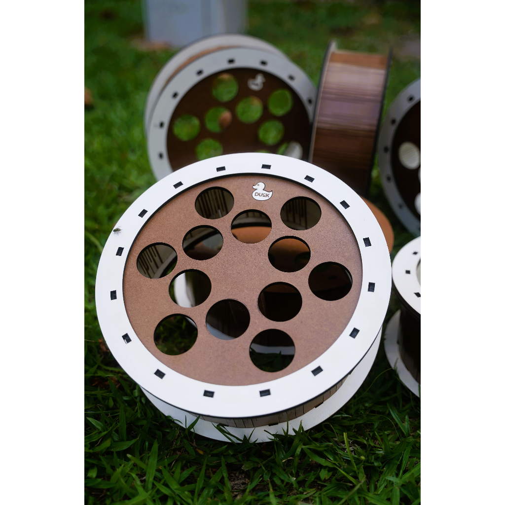 Carretilha de linha em MDF Premium (COM ROLAMENTO) | Shopee Brasil
