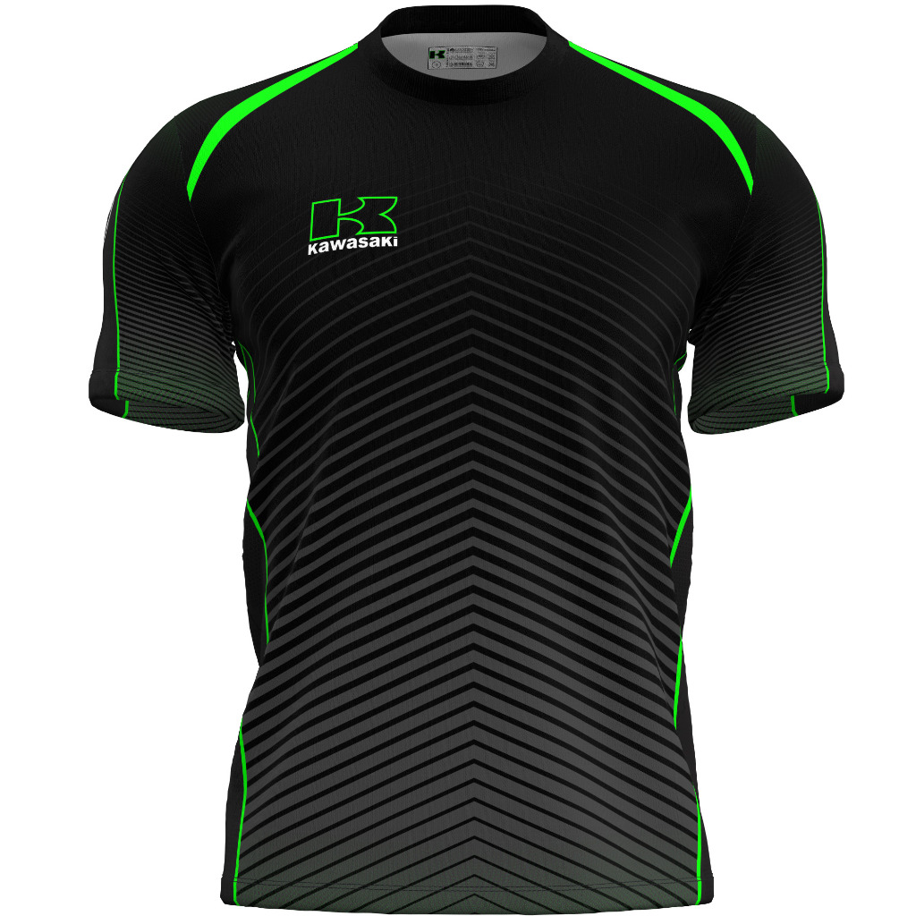 Ｔシャツ Camisa Camiseta Kawasaki T-shirt Ninja Moto Zx-6 Zx-10 Zx-12