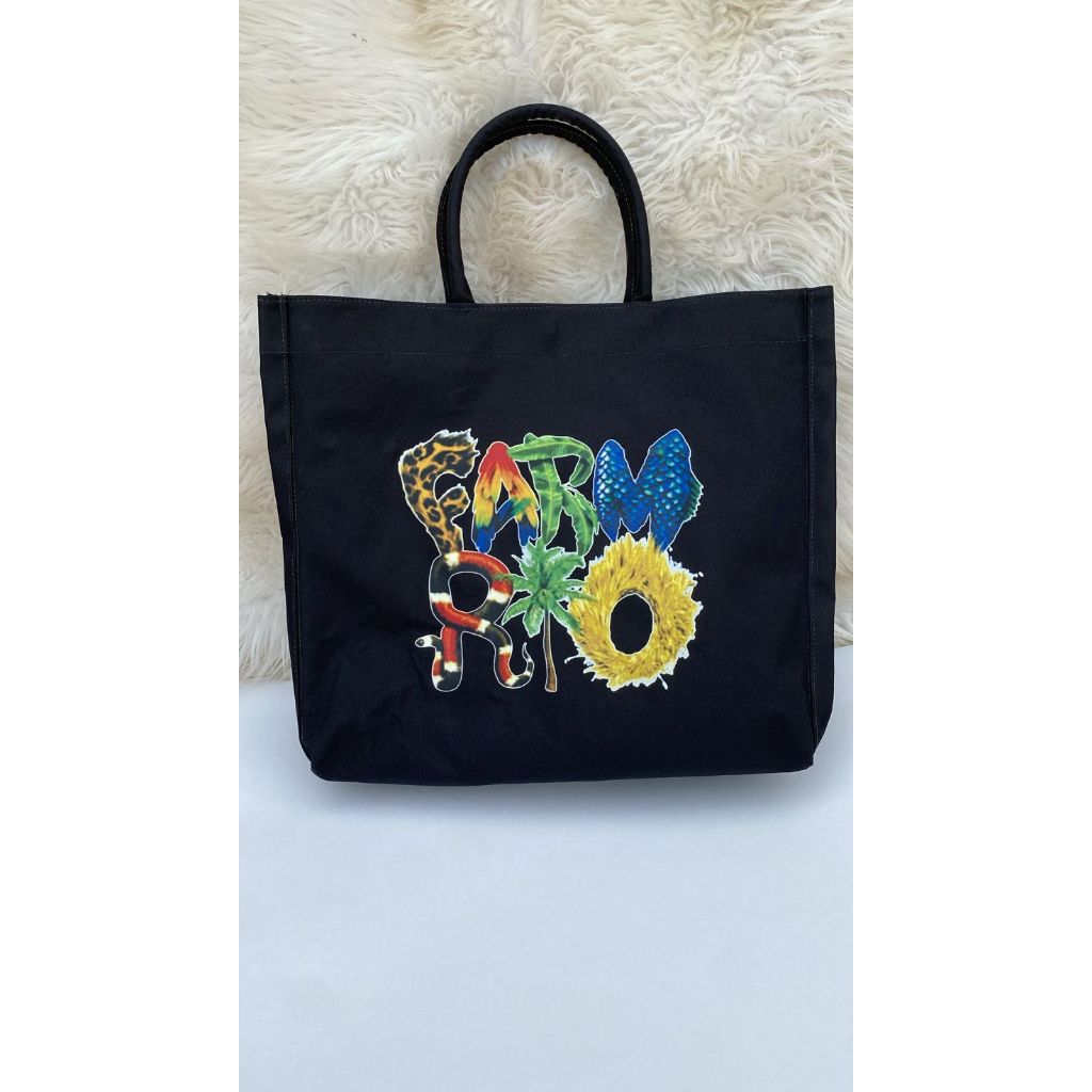 Bolsa Sacola Farm Rio Lançamento Envio Imediato | Shopee Brasil