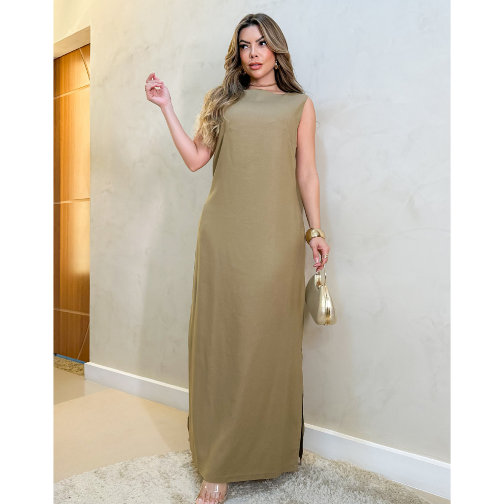 Vestido Longo de Linho na Black Friday 2025 | BuscaProdutos