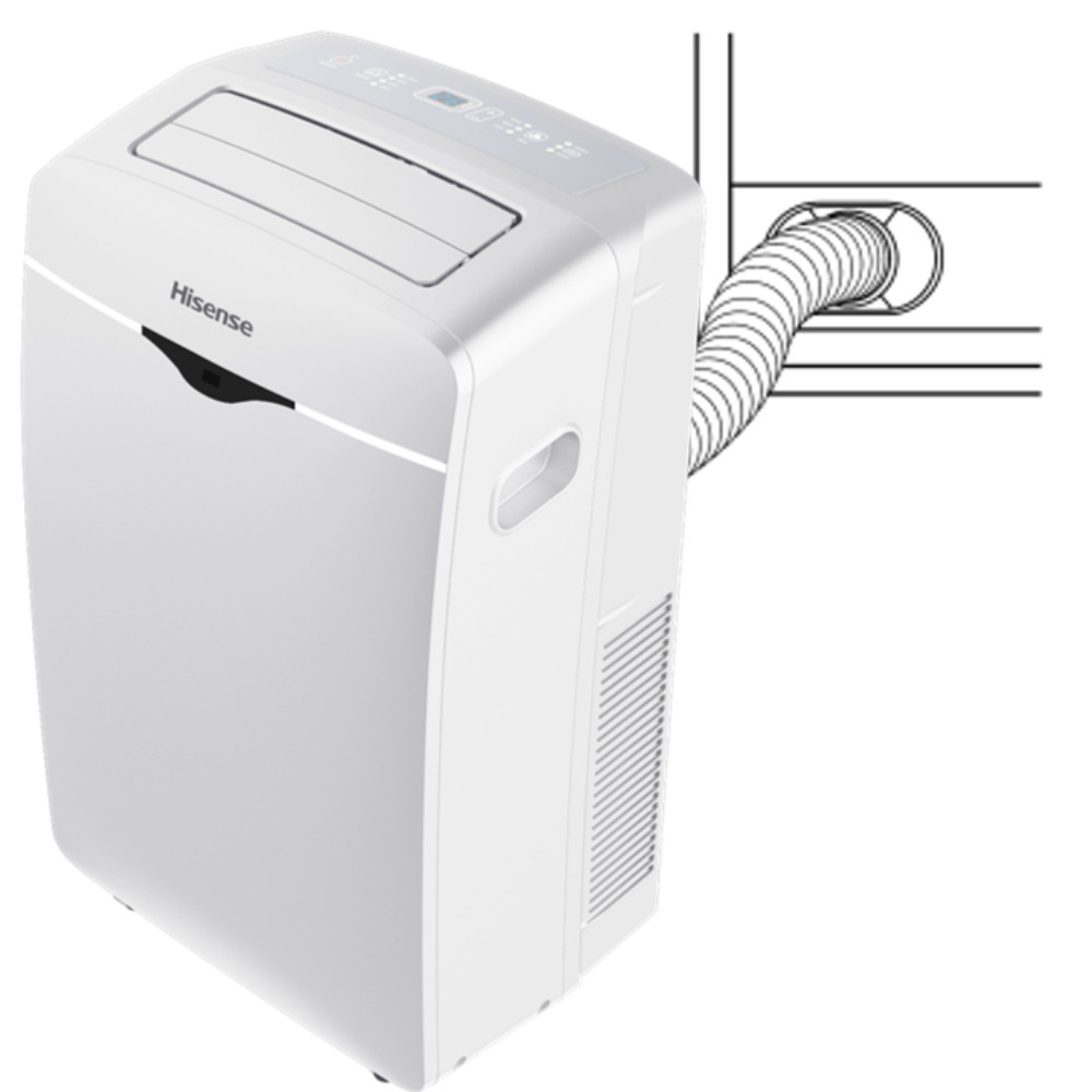 Ar-Condicionado Portátil Wi-Fi 12.000 btus Frio AP-12CWBRNPS01 Hisense 127V - 6