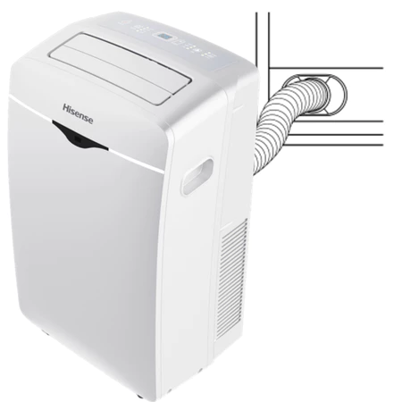 Ar-Condicionado Portátil Wi-Fi 12.000 btus Frio AP-12CWBRNPS01 Hisense 127V