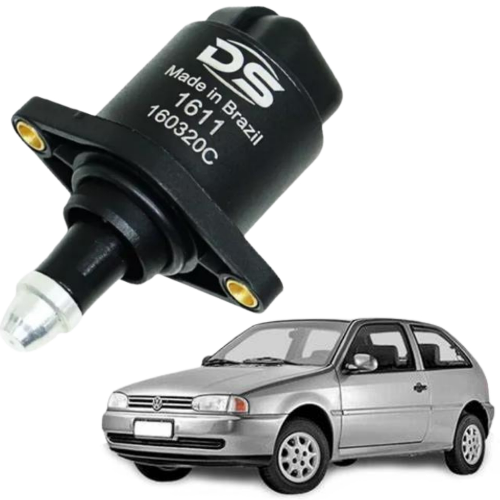Atuador De Marcha Lenta Vw Gol G2 G3 Saveiro Polo Santana | Shopee Brasil