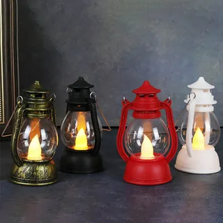 Kit Lamparinas Mini Vela De Led A Bateria Decoração Enfeite 9,5x4cm