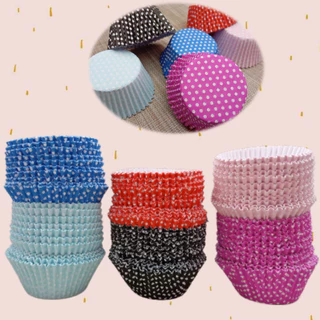 Forminha de Papel Cupcake Muffins Mini Bolo Empadinhas Doces Bolinhas Poá Nº 0B - Confesta em Oferta na Shopee