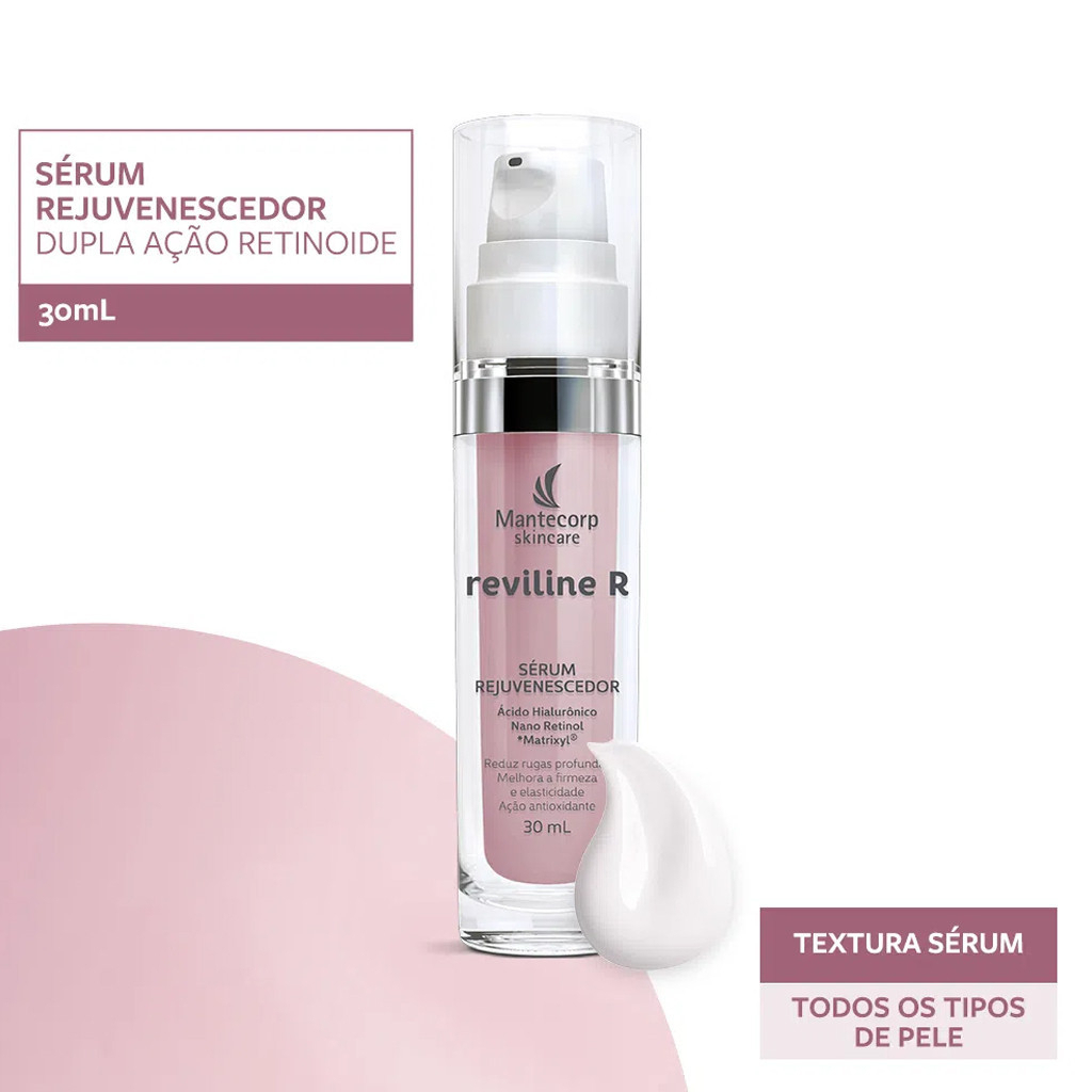 Sérum Rejuvenescedor Facial Mantecorp Skincare Reviline R - Comprar com Melhor Preço em Cuidados com a Pele