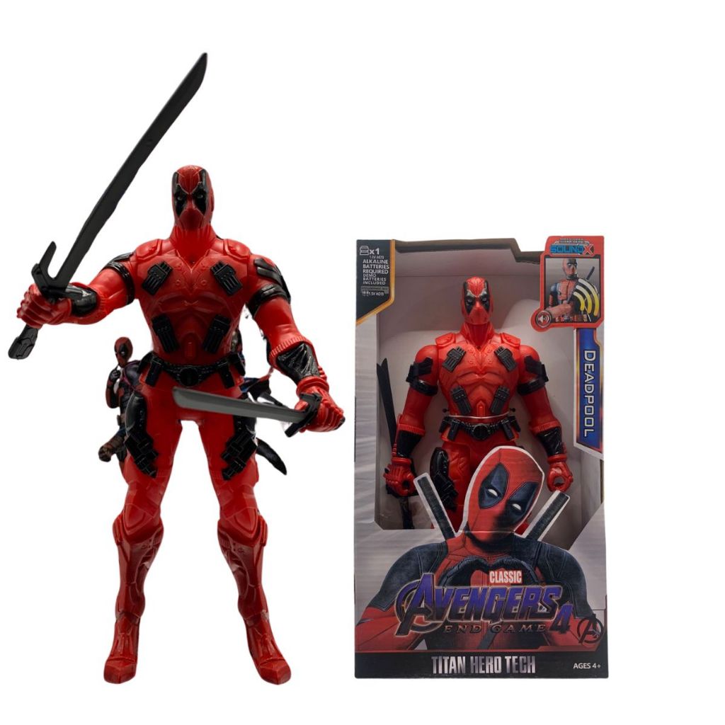 Boneco Deadpool Marvel Legends Articulado - Action Figure 30cm | Shopee ...
