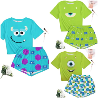 Pijama Babydoll roupa de dormir personagens