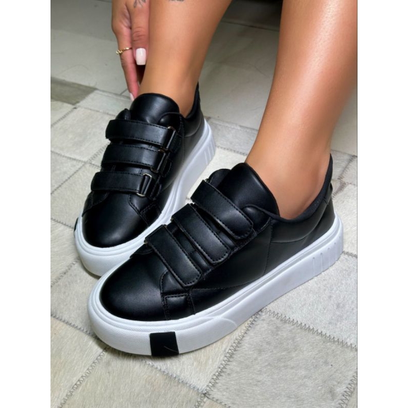 TENIS PLATAFORMA VELCRO RAUL PRETO SHEIN | Shopee Brasil