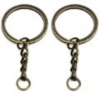 Argola para chaveiro 25mm Ouro Velho 100pçs.... em Oferta na Shopee