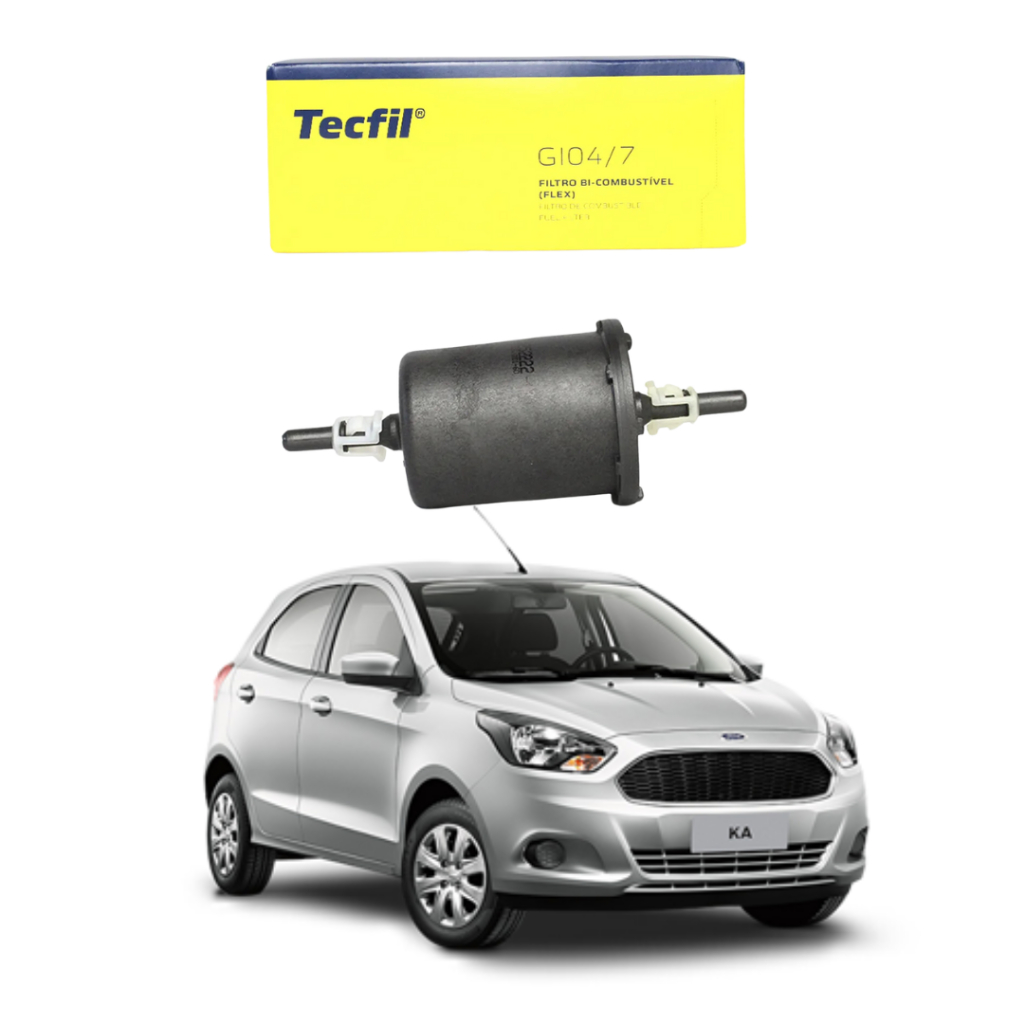 Filtro De Gasolina Ford Ka 2014 até 2020 Flex Original Tecfil ...
