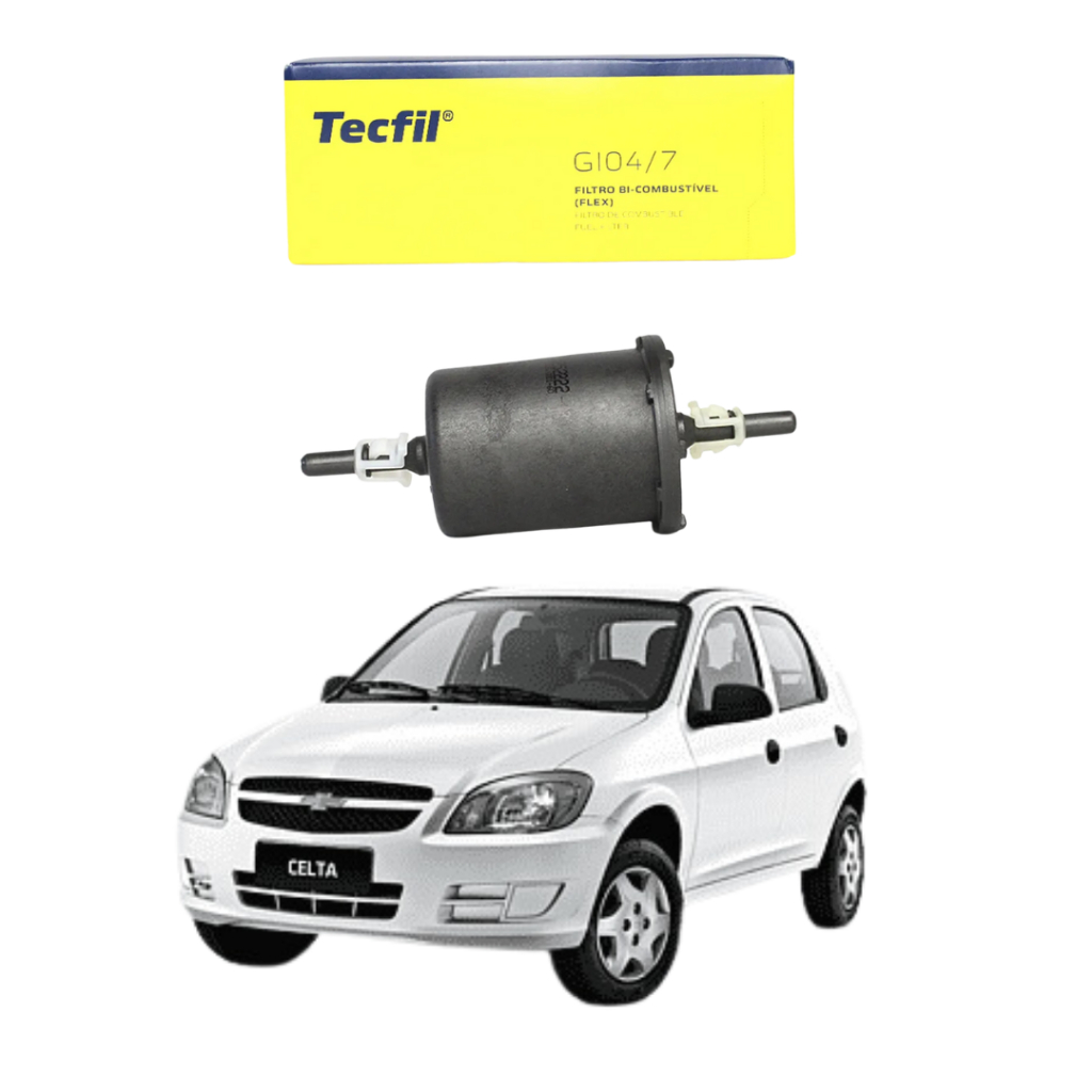 Filtro De Gasolina GM Chevrolet Celta 2000 até 2007 Flex Original ...