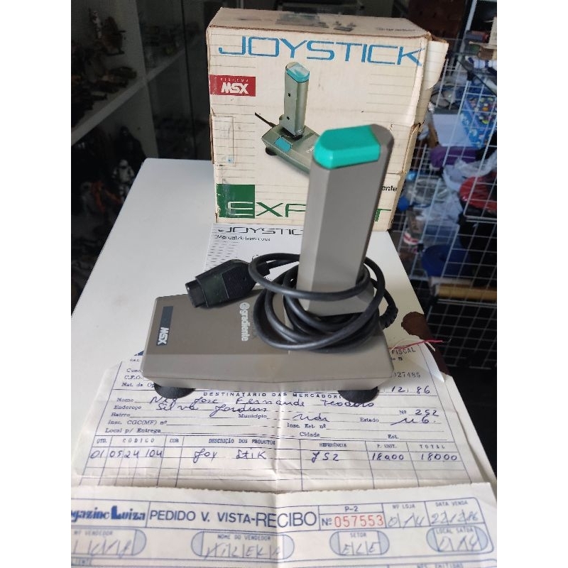 joystick para MSX original completo | Shopee Brasil
