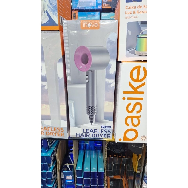 SECADOR PARA CABELO LEAFLESS HAIR DRYER 110V 1600W INOVA | Shopee