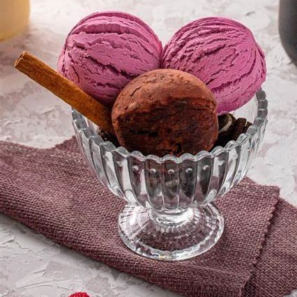 Jogo 6 Taças de Vidro Decorado Sobremesa Sorvete 185ml