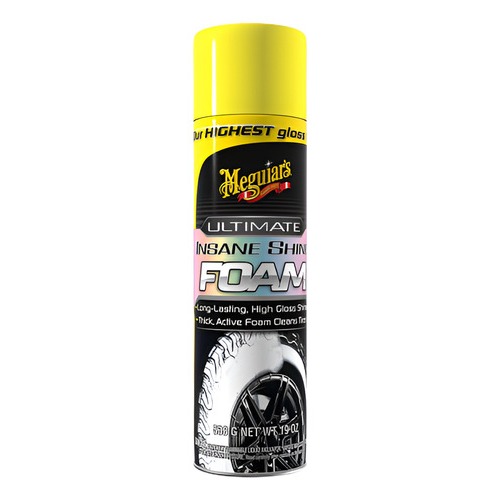 Imagem do produto Pneu Pretinho Em Espuma Meguiars Ultimate Insane Shine