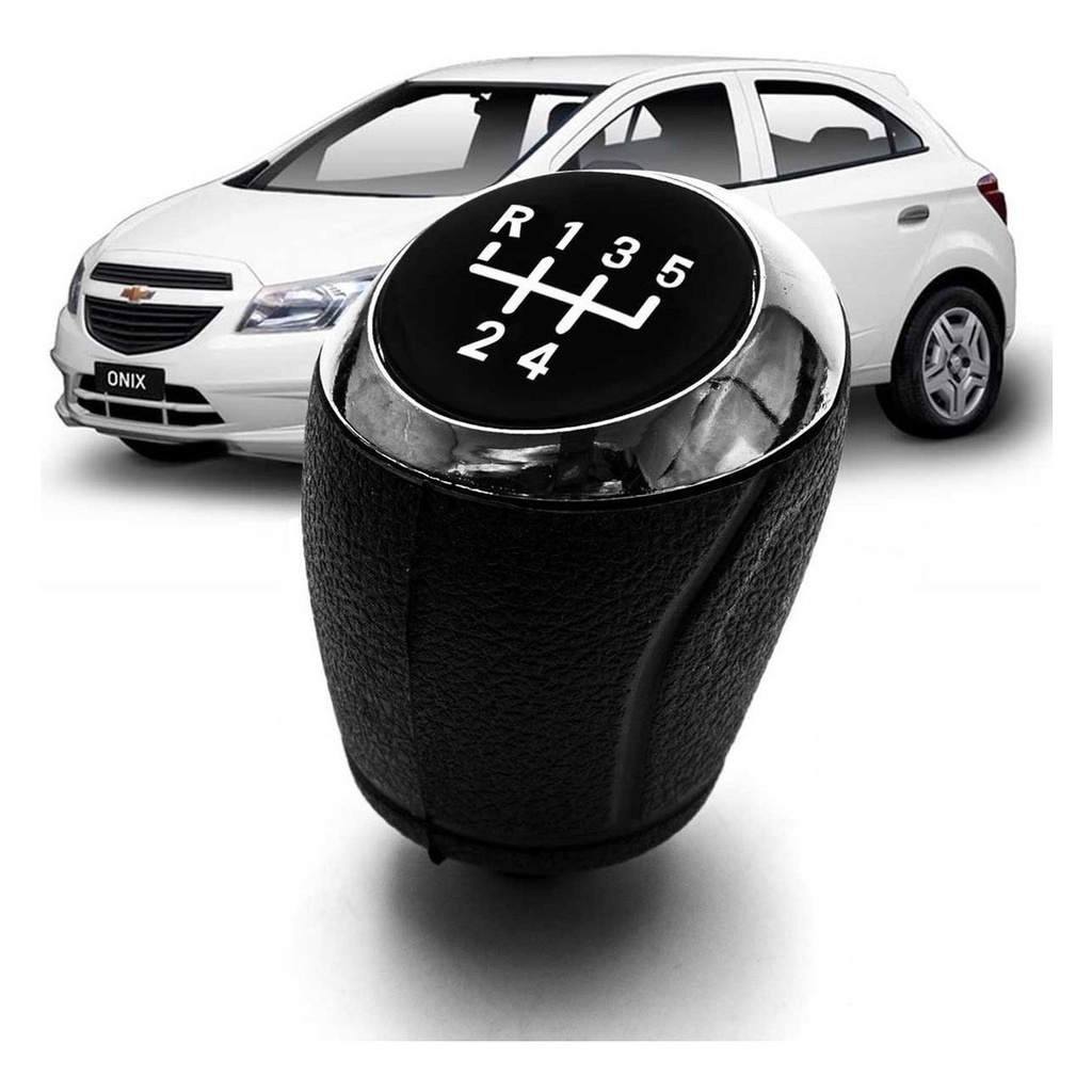 BOLA E MANOPLA DE CAMBIO ONIX/COLBAT/NOVO PRISMA/SPIN E SONC | Shopee ...