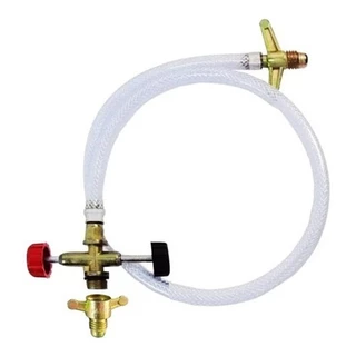 Mangueira Transferidor De Gás De 13kg Para 2kg com Adaptador