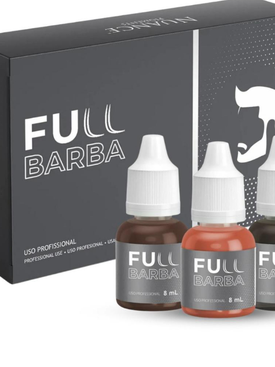 kit de Pigmentos Barba Full da Nuance (Validade 2017) | Shopee Brasil