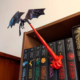 Aparador de Livros Dragão - A Casa do Dragão House of the Dragon