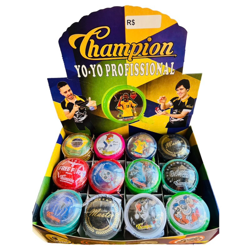 24 Yoyo ( ioio, yo-yo) Profissional Champion Master | Shopee Brasil