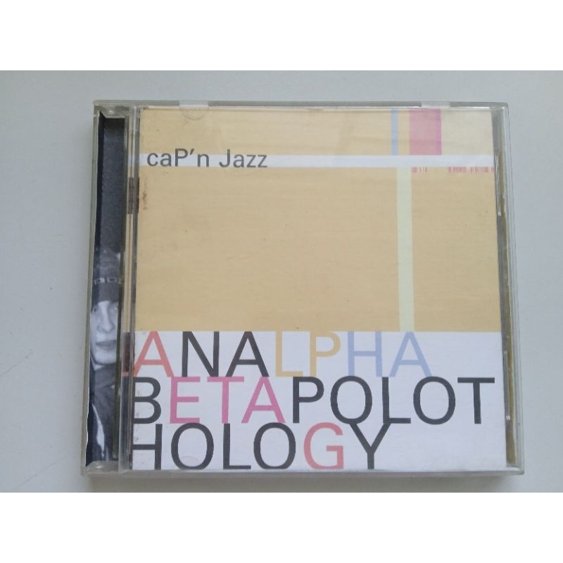 CD duplo cap'n jazz analphabetapolothology ótimo estado mídia e