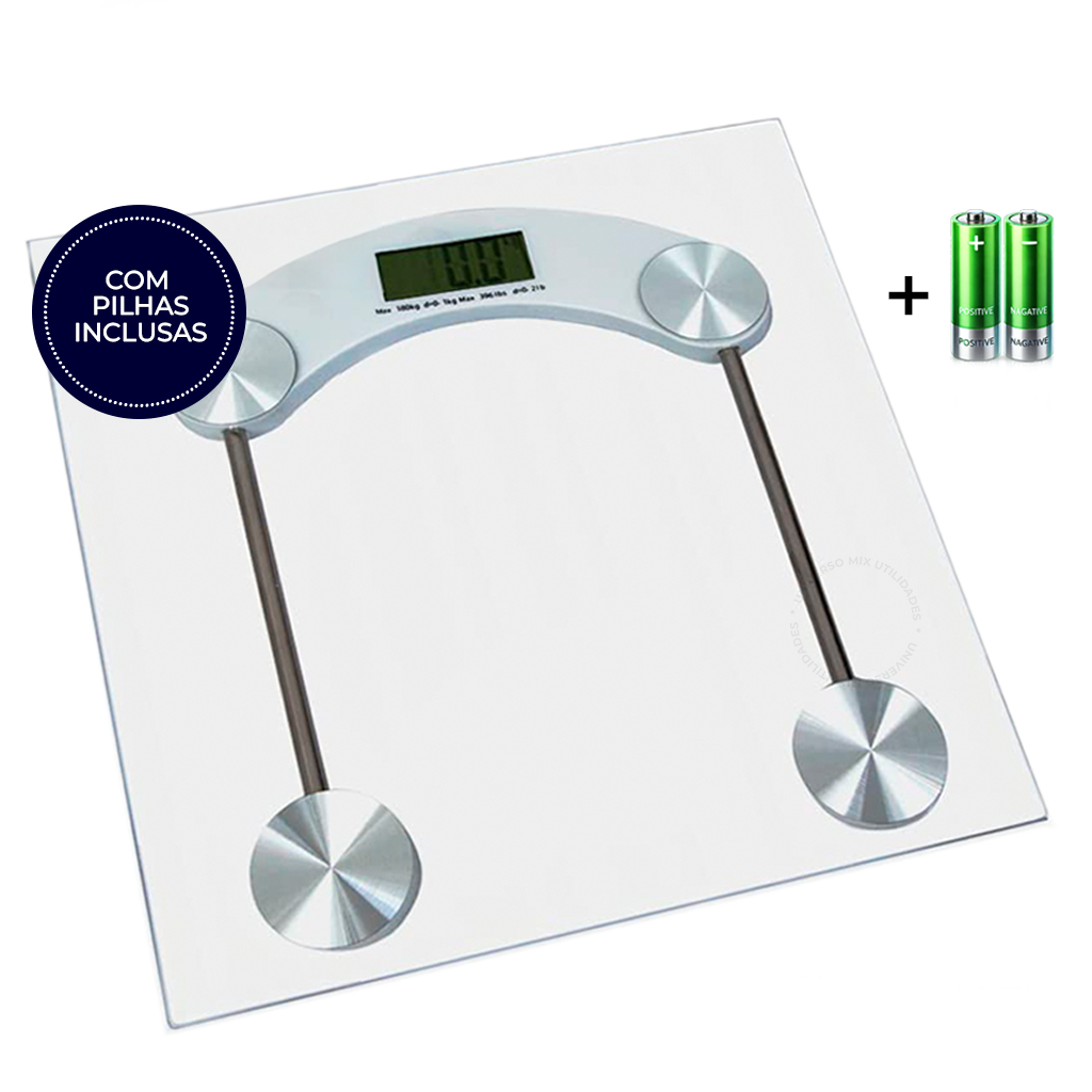 Balança Bioimpedância Digital Profissional Suporta Até 140kg via ...