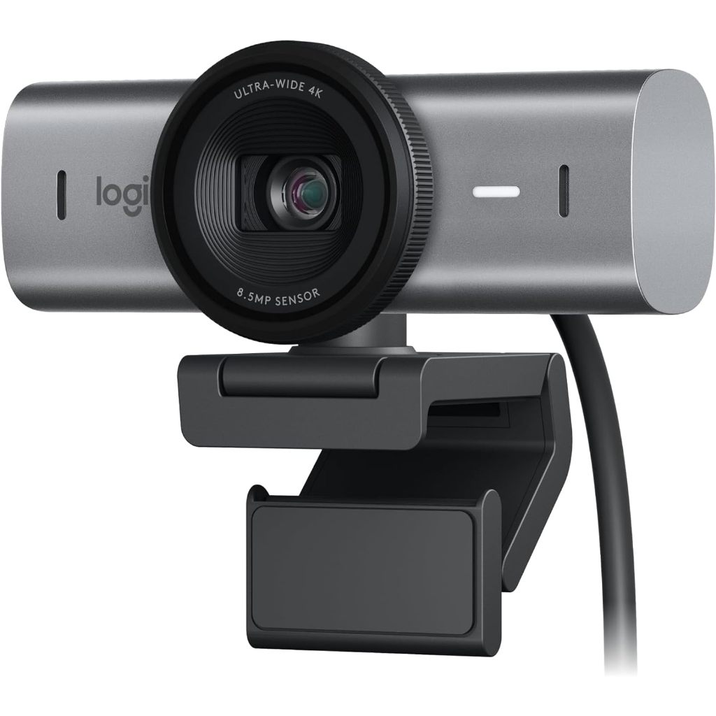 Webcam Ultra Hd 4k Logitech Mx Brio Grafite