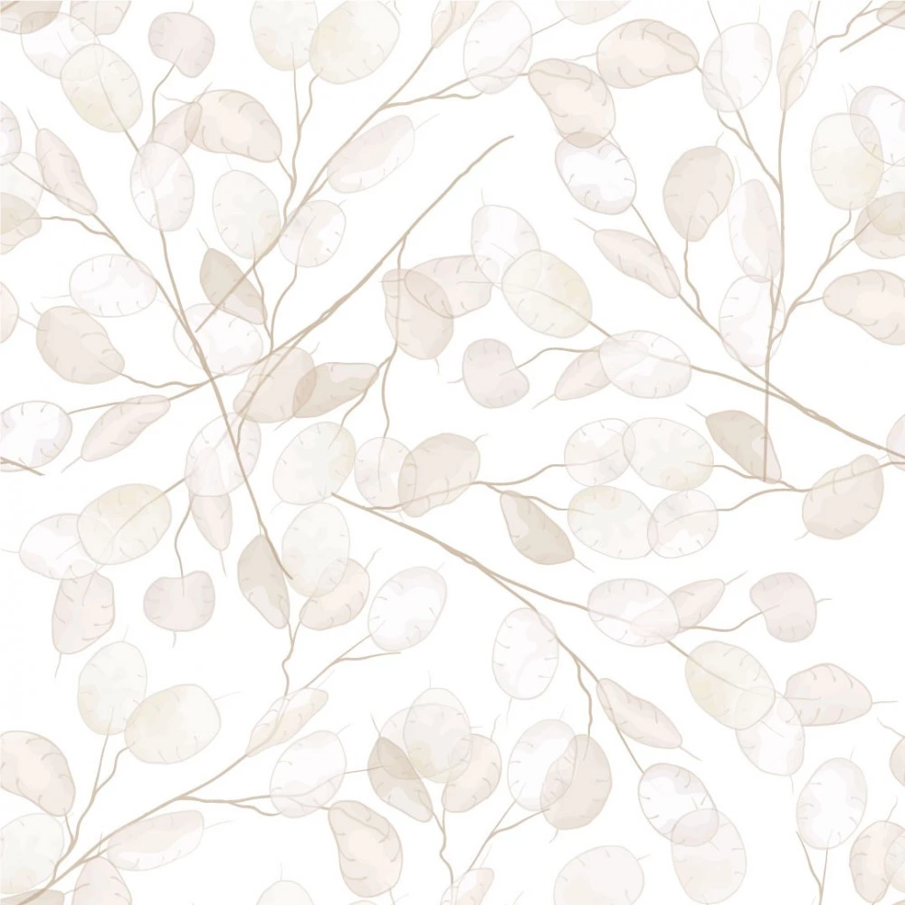 Papel de parede folhagem delicada