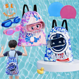 Natação Bolsa Mochila Infantil Prova D'água Praia Piscina Esportiva Menina Menino em Oferta na Shopee