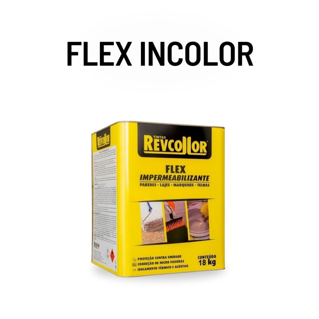 Impermeabilizante Incolor Borracha Líquida Flex 16KG