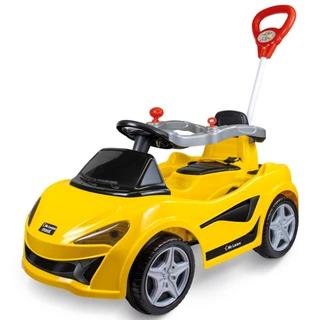 Carrinho Totoka Tonquinha Triciclo Motoca Quadriciclo De Passeio Com Empurrador E Pedal Brinquedo Infantil Criança