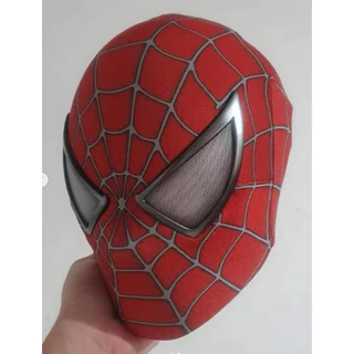 Mascara capacete homem aranha 2002 sam raime cosplay impressão 3d