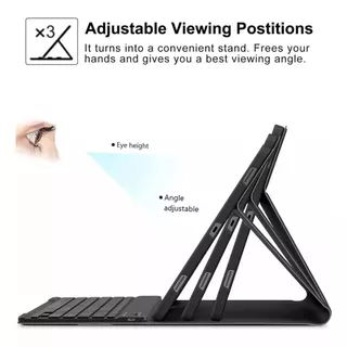 Capa Com Teclado Para Samsung Galaxy Tab A9 + 11" SM-X210/216/218