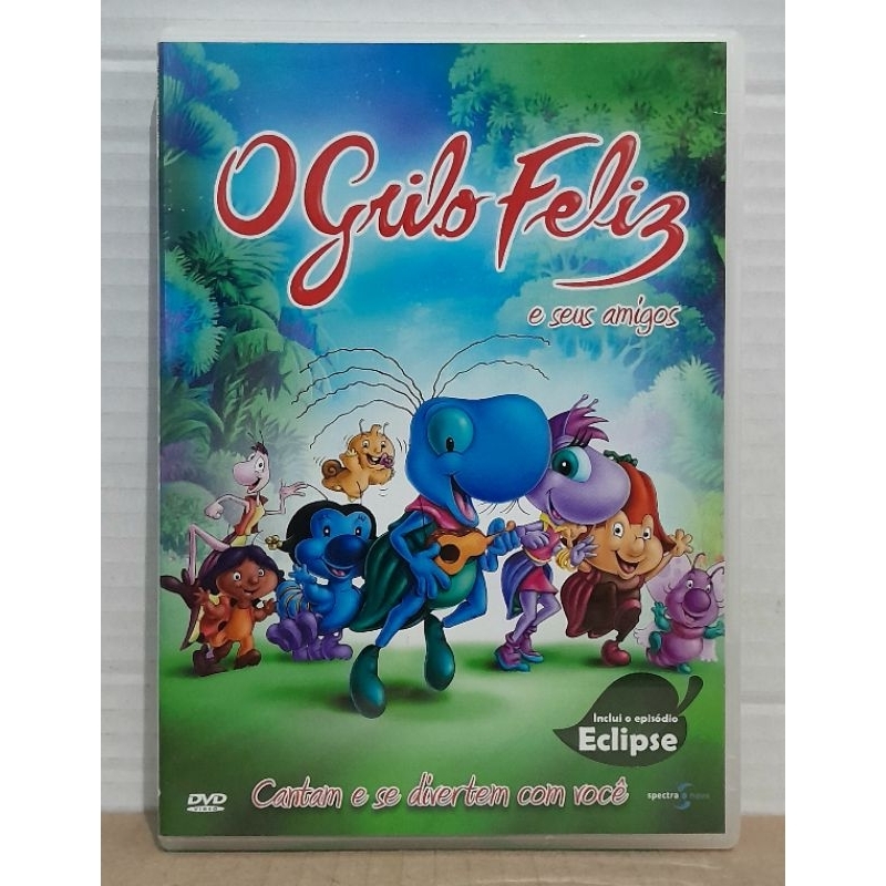 Dvd O Grilo Feliz e Seus Amigos - Original Usado | Shopee Brasil